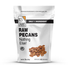 It's Just! raw-pecans-halves jumbo-xl, premium snacking with natural flavor and crunch.