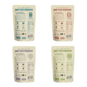 Its Skinny Pasta fettuccine pack ideal for creamy sauces