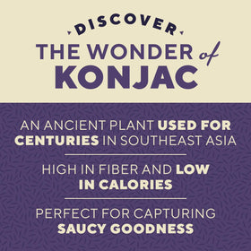 Its Skinny Pasta low calorie serving supports portion control