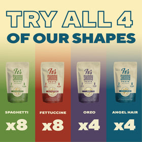 Its Skinny Pasta orzo pack great for salads and sides