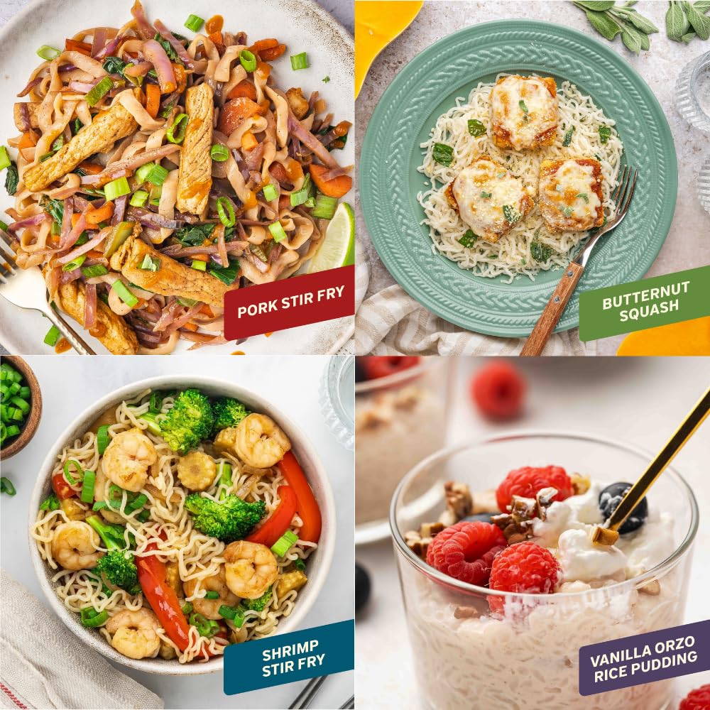 Its Skinny six-pack bundle image shows convenient meal prep.