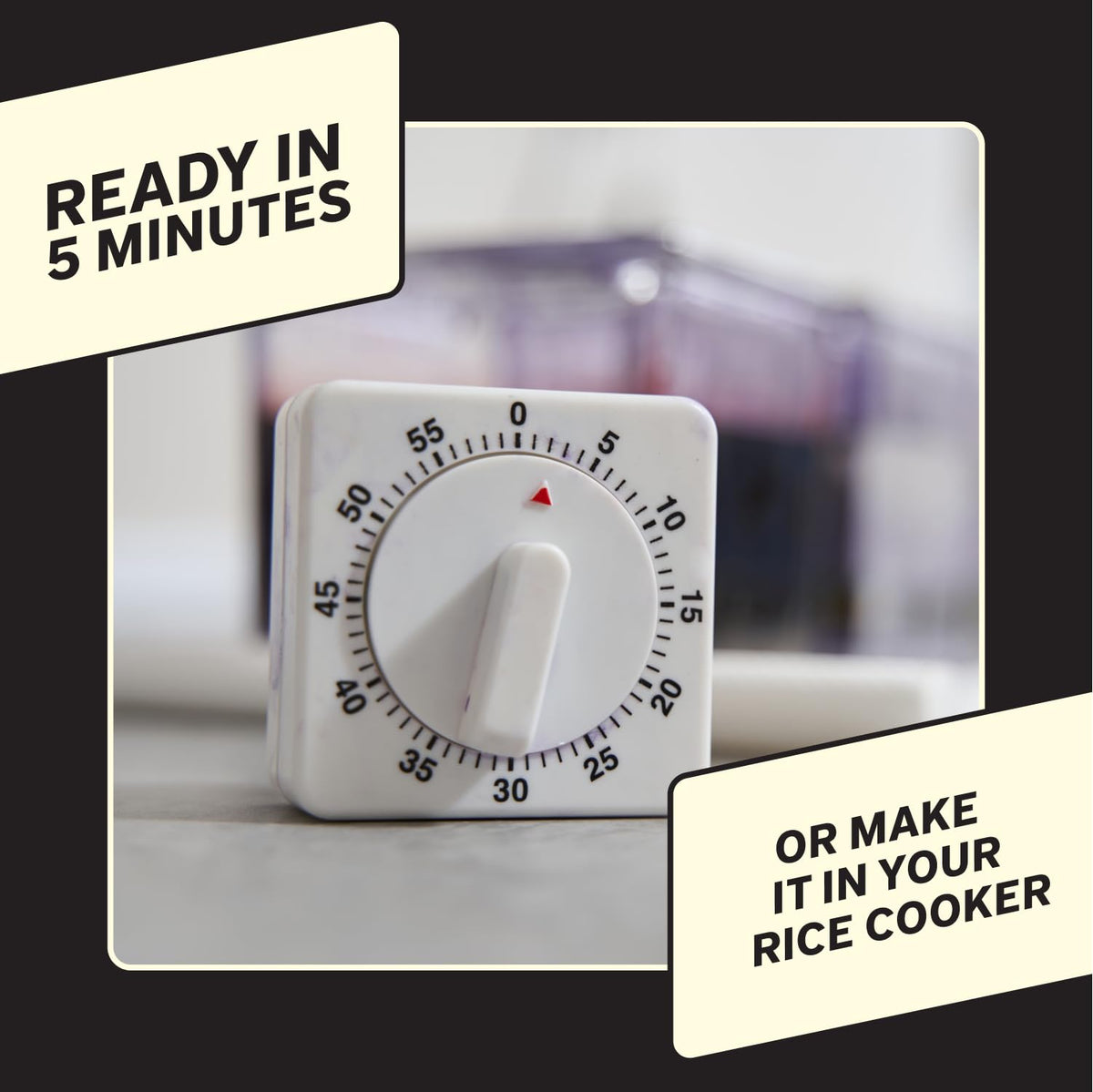 It's That Simple white rice blend gluten-free label—certified allergen-free option.