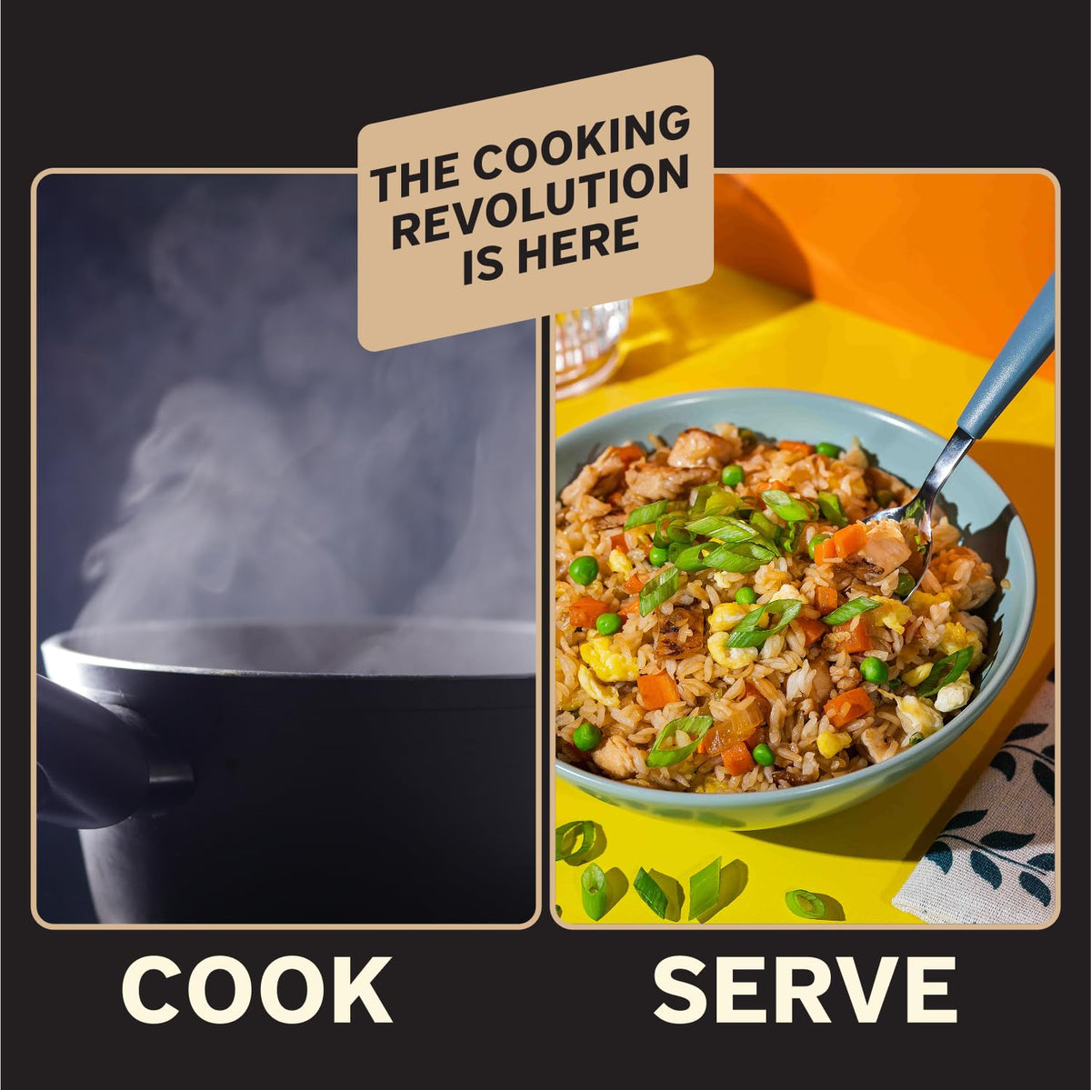 It's That Simple white rice blend ingredients in a bowl—konjac and rice flours, clean-label.