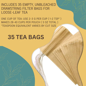 ItsHealthTea Gut Balance label front showcasing caffeine-free wellness promise
