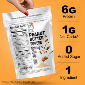 Its Just! powder in baking batter for lighter treats.