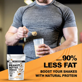 Its Just! powder in a blender bottle for creamy shakes.