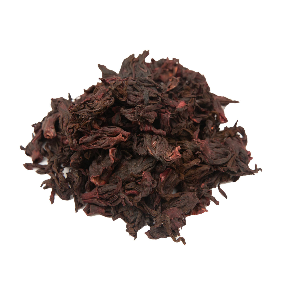 Itzé.Life hibiscus tea flowers closeup showing rich color for brews