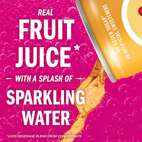 IZZE Clementine Sparkling Juice can showcases citrus notes and lively bubbles