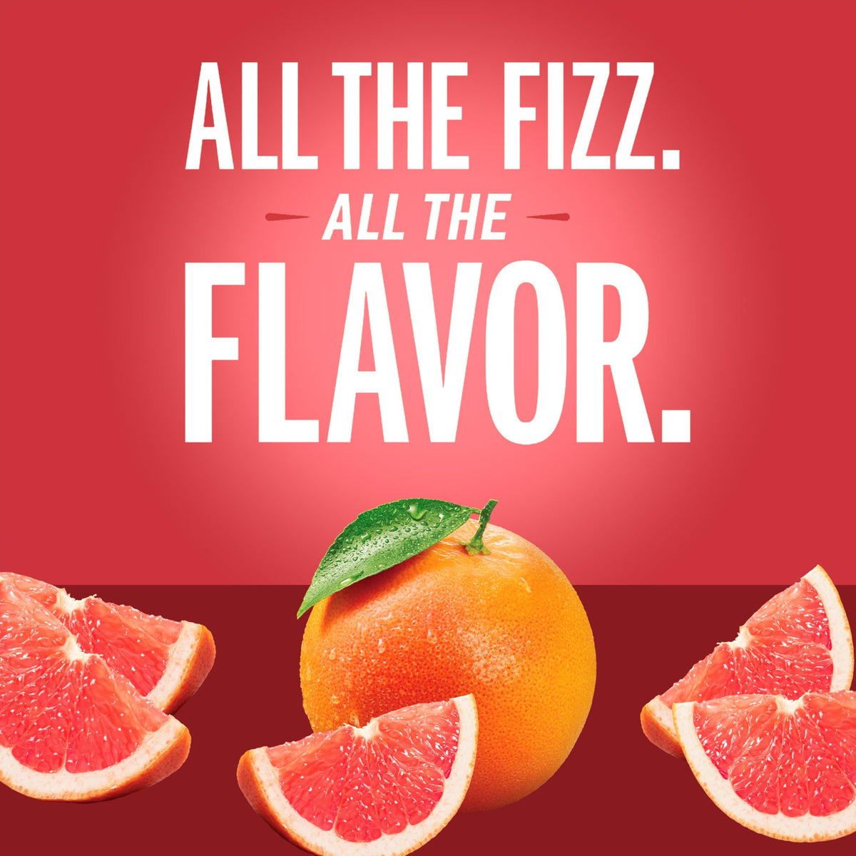 IZZE Grapefruit can side view highlighting no added sugar