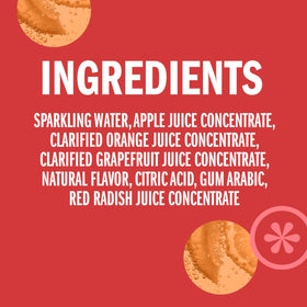Non-GMO badge on IZZE Grapefruit label for confident choice