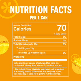 Close-up of IZZE Pineapple sparkling juice showing bubbles and zest