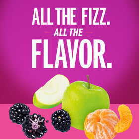 IZZE sparkling blackberry can highlighting bold fruit flavor