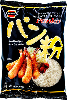 J-BASKET Panko breadcrumbs 12oz pack for light, crispy coatings