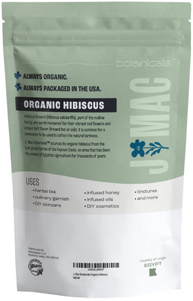 J Mac Botanicals family-owned brand with a satisfaction promise.