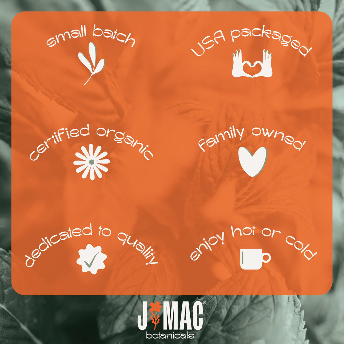 J Mac Botanicals hibiscus in a salad for bright color and tart flavor.