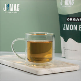 Aromatic lemon balm with citrus notes ready to brew