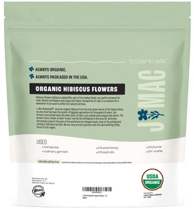 J Mac Botanicals organic certification logo indicating trust and standards.