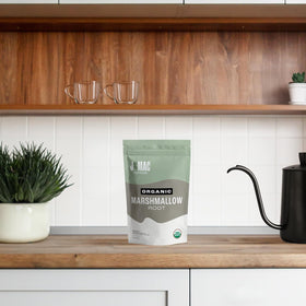 J Mac Botanicals Washington state packaging keeps tea fresh in resealable bag.