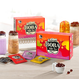 J WAY Local Flavor caramel boba pearls add rich flavor to tea beverages