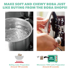 J WAY Local Flavor fruity boba pearls brighten quick tea moments