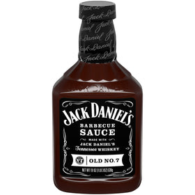 Jack Daniel's Barbecue Sauce Original 7 bottle showing rich grilling flavor.