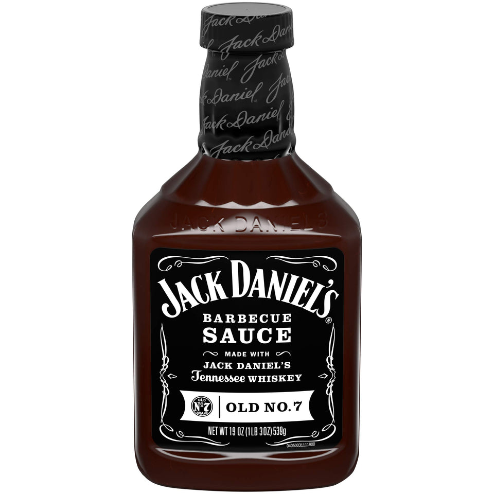 Jack Daniel's Barbecue Sauce Original 7 bottle showing rich grilling flavor.