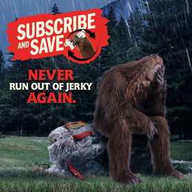 Jack Link's grab-and-go jerky for road trips and workouts.