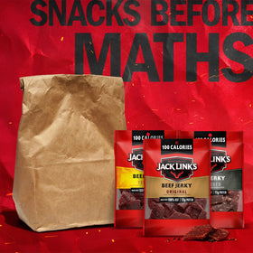 Jack Link's beef jerky heritage brand imagery, quality and tradition
