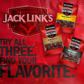 Jack Link's bulk-pack display, easy lunchbox and backpack snacking
