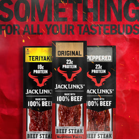 Jack Link's Beef Steak Original outdoor adventure snack, easy to carry.
