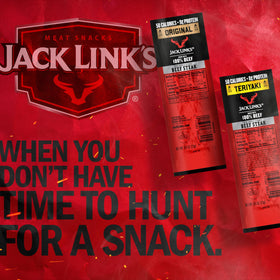 Pantry-friendly Jack Link's Beef Steaks packaging for grab-and-go protein.