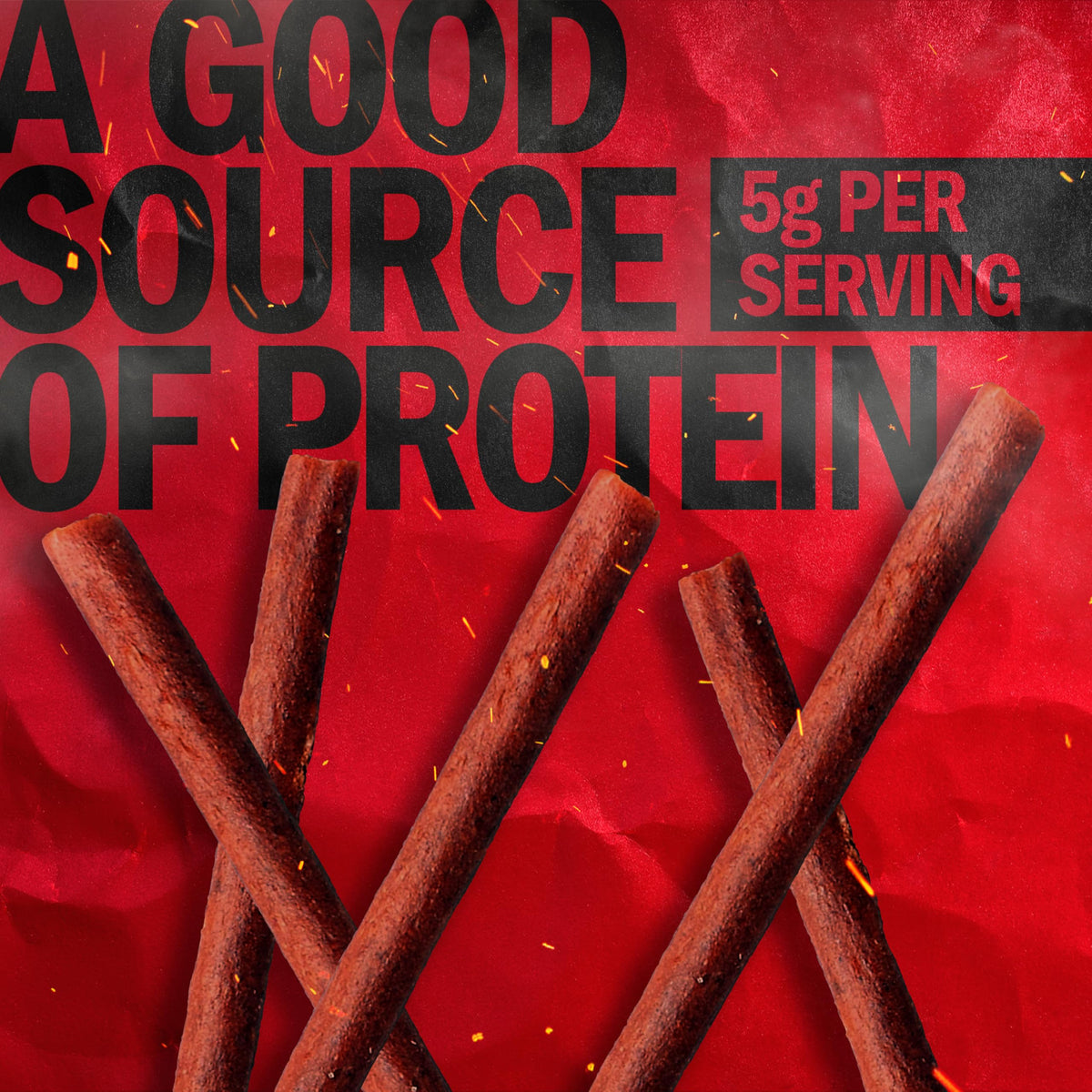 Jack Link's Classics Original Jerky Sticks, ready-to-eat snack for anytime.