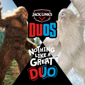 Jack Link's DUOs nutrition label closeup noting 8g protein per serving