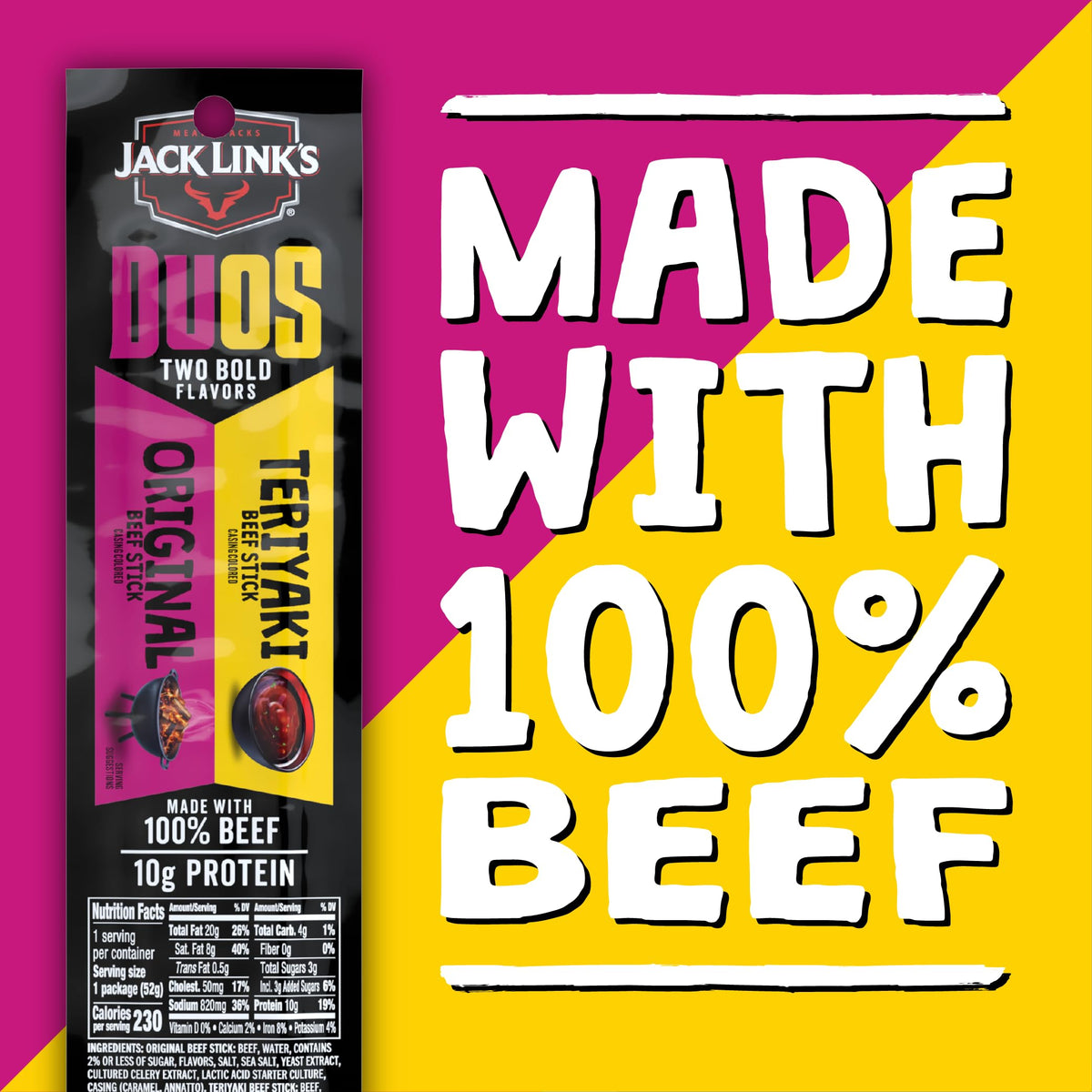 On-the-go DUOs snack in bag or backpack