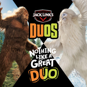 On-the-go DUOs jerky pack in a lunchbox or bag.
