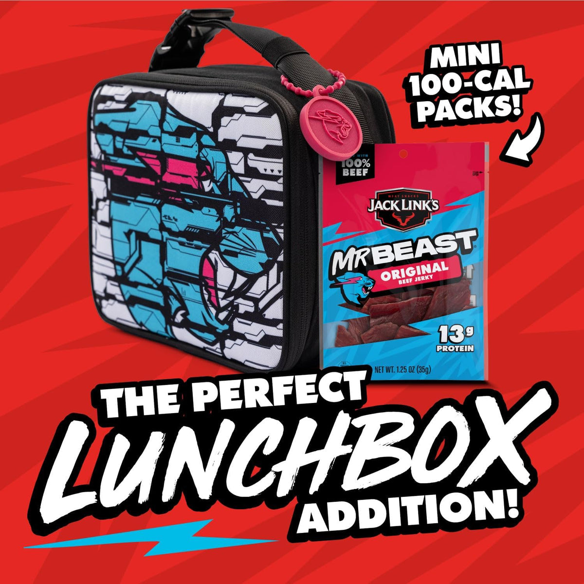 100 percent real beef makes jerky feel substantial and satisfying.