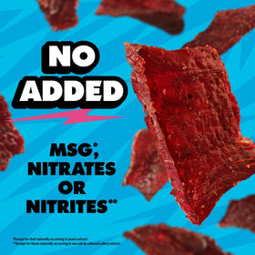 Gluten-free snack option without added MSG or nitrates.