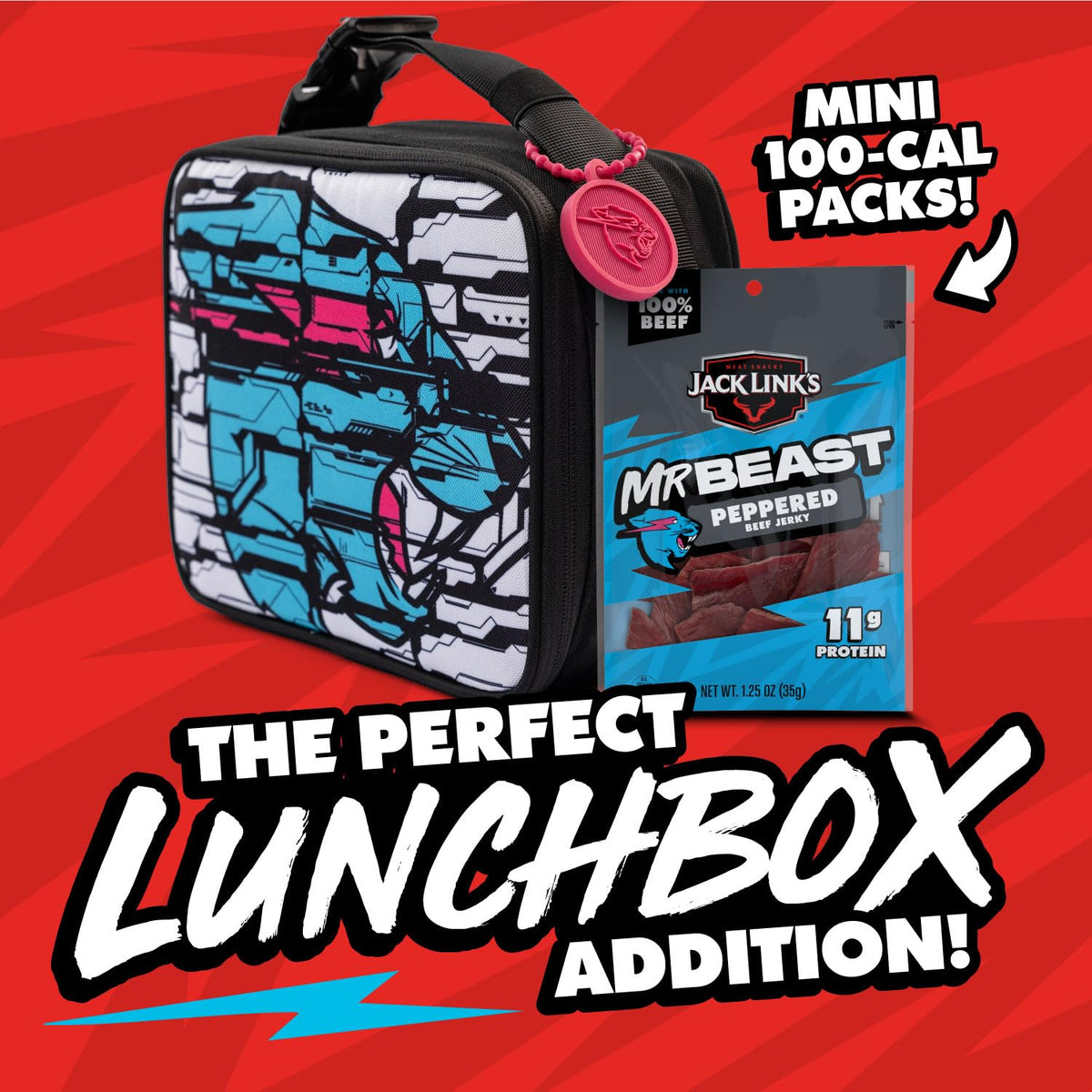 Jack Link's Jerky is pantry-friendly and lunchbox-ready for busy families.