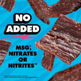 No added MSG, nitrates or nitrites beyond naturally occurring in sea salt.