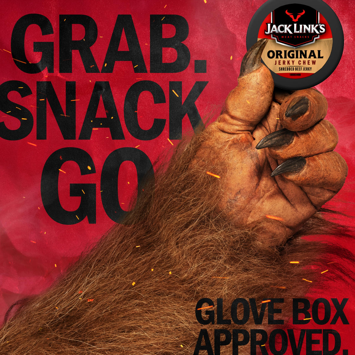 Original blend seasoning with hardwood-smoked beef in the chew