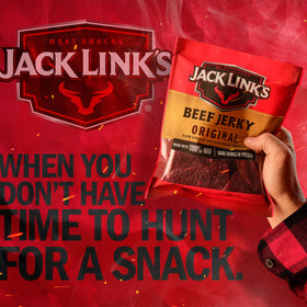 Jack Link's Original jerky for on-the-go protein
