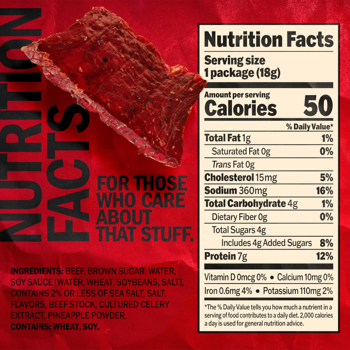 Jack Link's Teriyaki Beef Jerky multipack box for bulk lunches and road trips