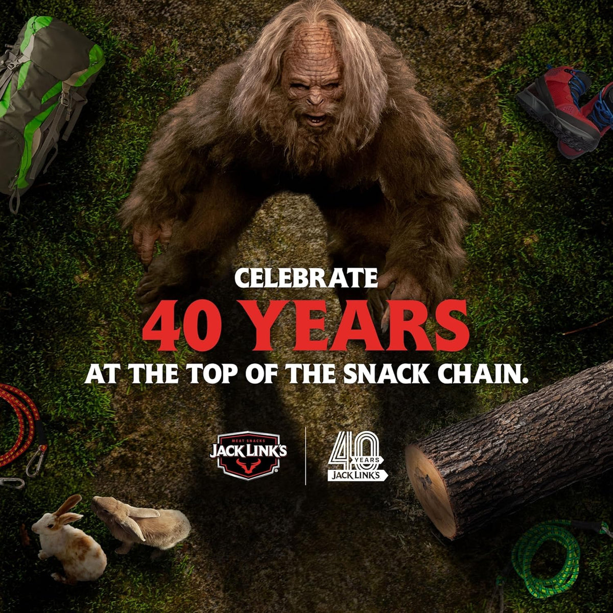 Jack Link's Teriyaki Beef Jerky on-the-go snack ready to grab