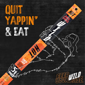Nutrition details for Jack Link's Wild Sticks with 5g protein per serving.