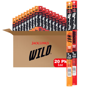 Jack Link's WILD Original sticks packaged for easy on-the-go protein.