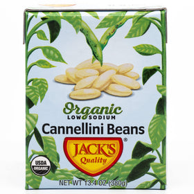 Jack's Quality Jack's Beans cannellini in a bowl ready-to-eat protein base for meals.