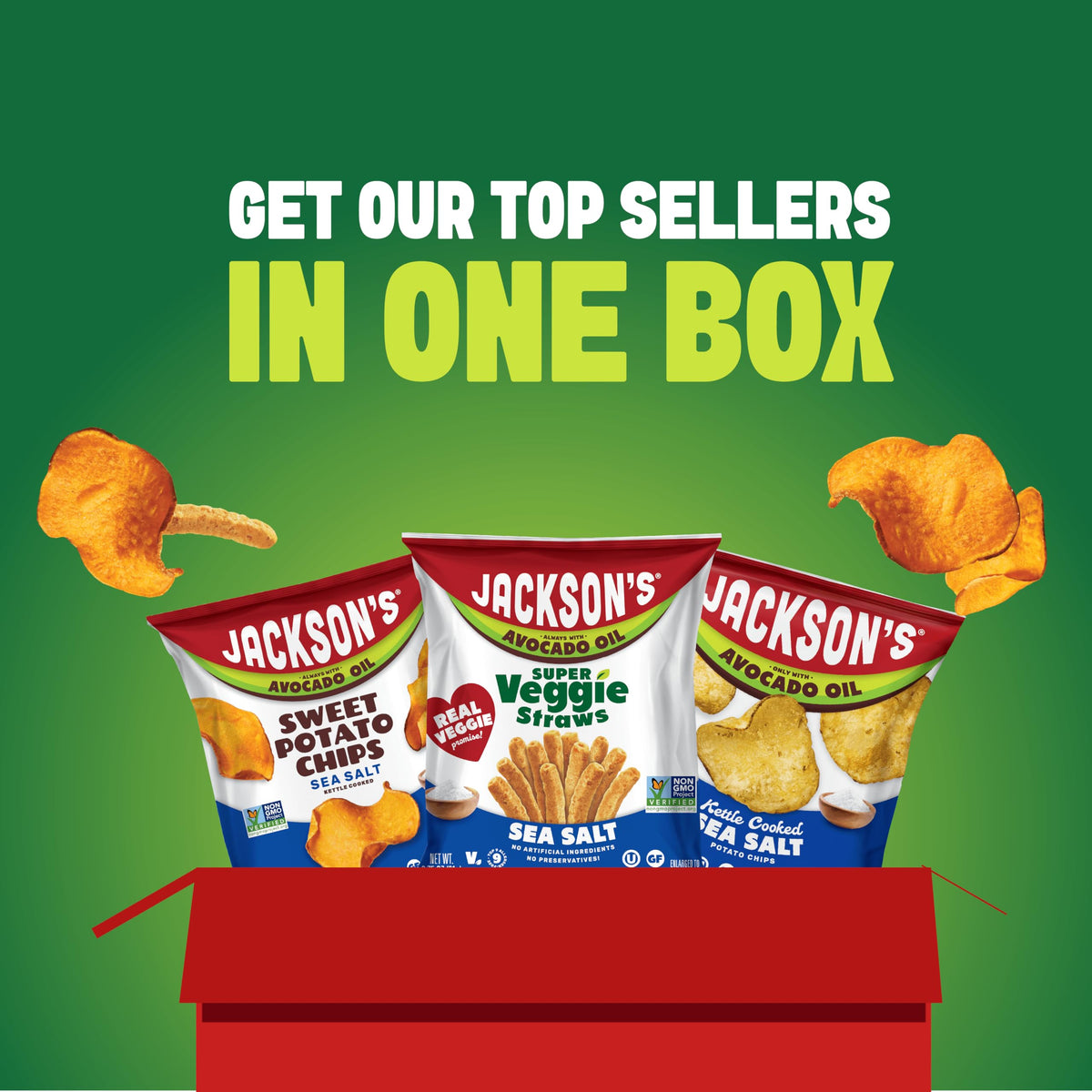 Jackson’s Classic Kettle Chips deliver bold flavor and aroma