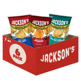 Jackson's Classic Kettle Chips avocado oil bag for fresh gluten-free snacking.