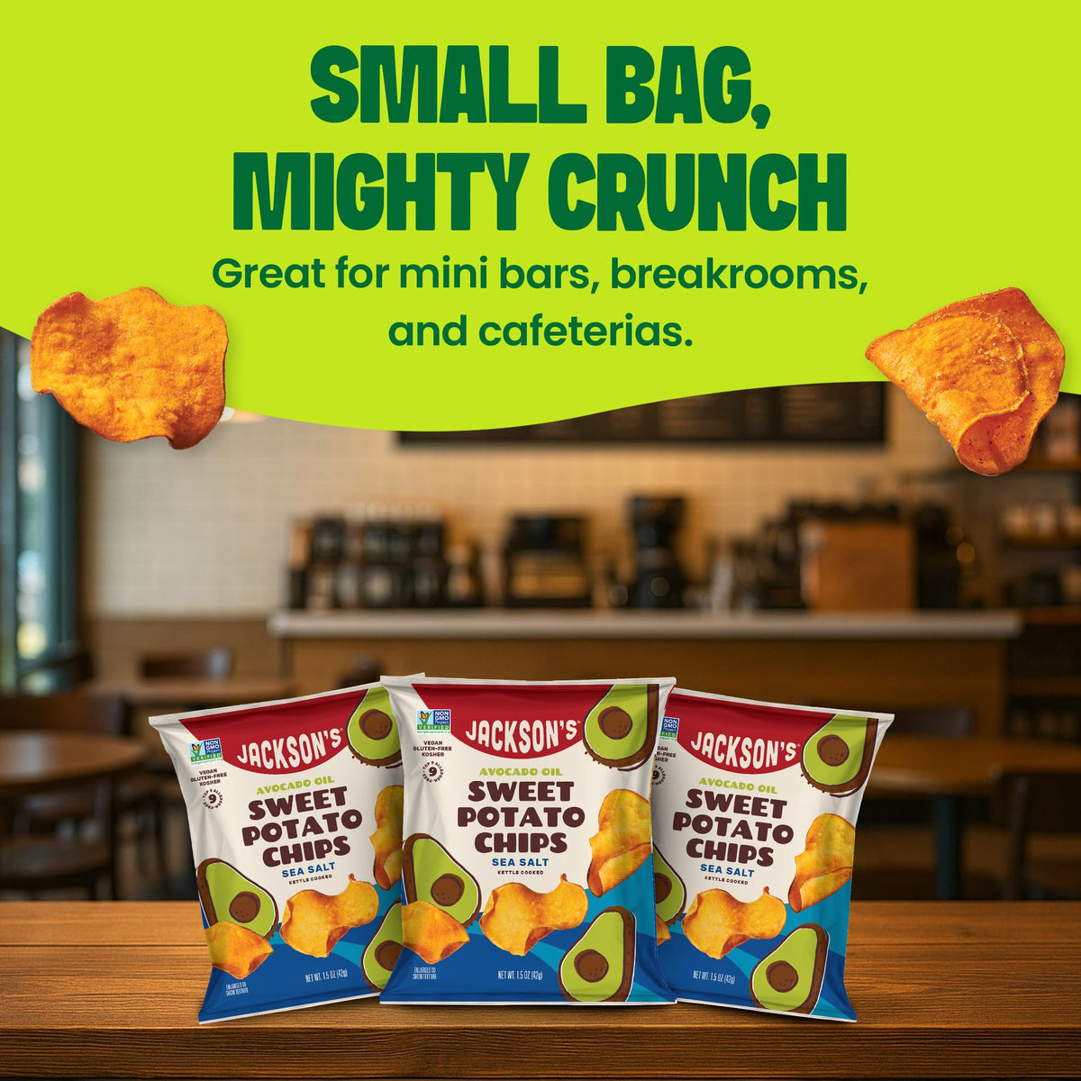 Jackson’s kettle chips on-the-go – convenient snack for busy days
