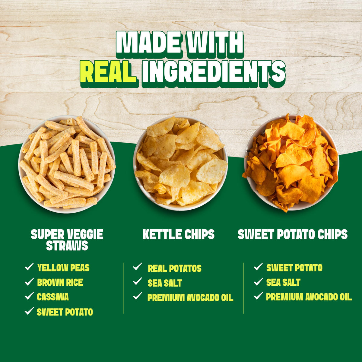 Jackson’s Mixed Snack Variety Pack lunchbox portions for easy grab-and-go.
